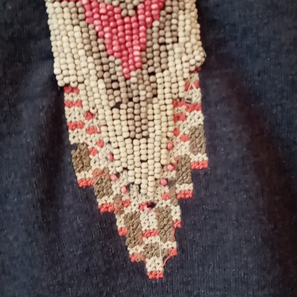 Unique Beaded SweatShirt - Picture 6 of 11
